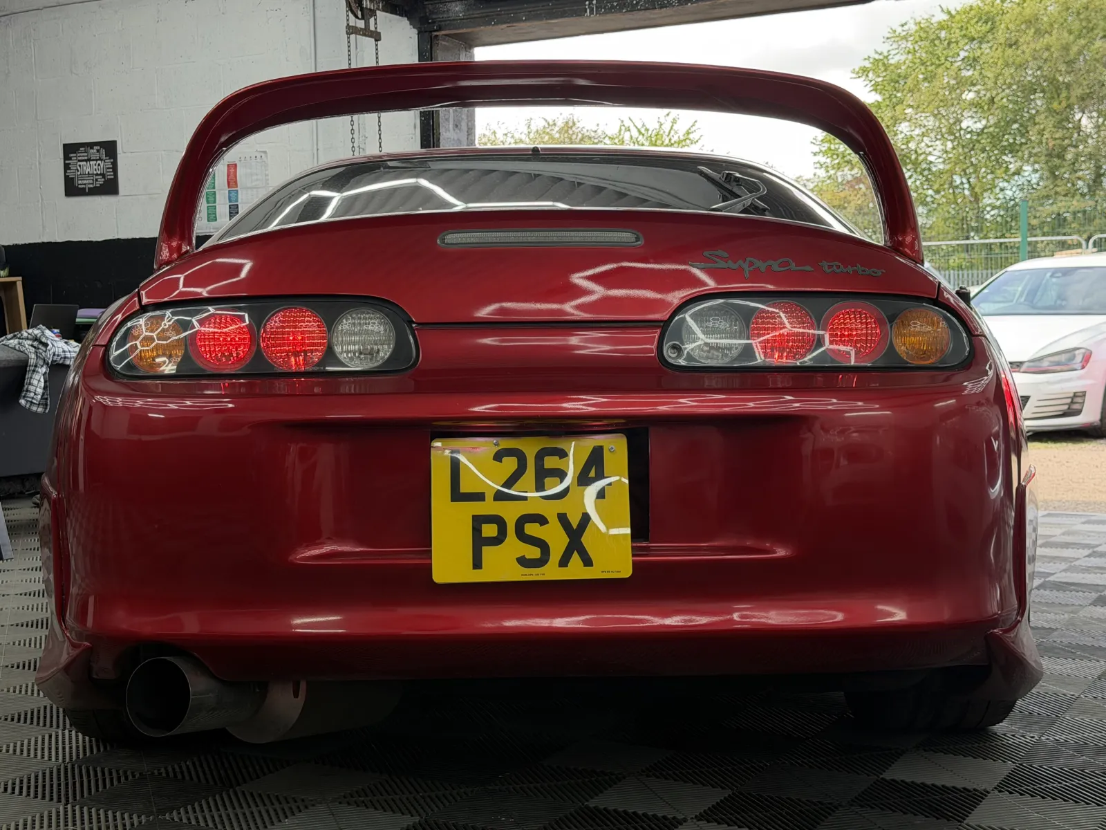 1993 Toyota Supra MK4 Twin Turbo Auto 2JZ-GTE in Candy Red, photo 17