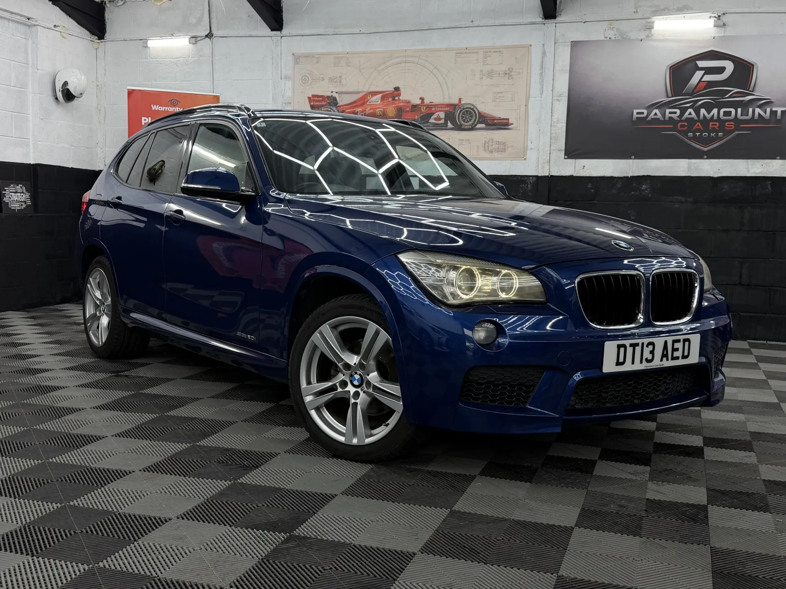 2013 BMW X1 M-SPORT in Blue, photo 4