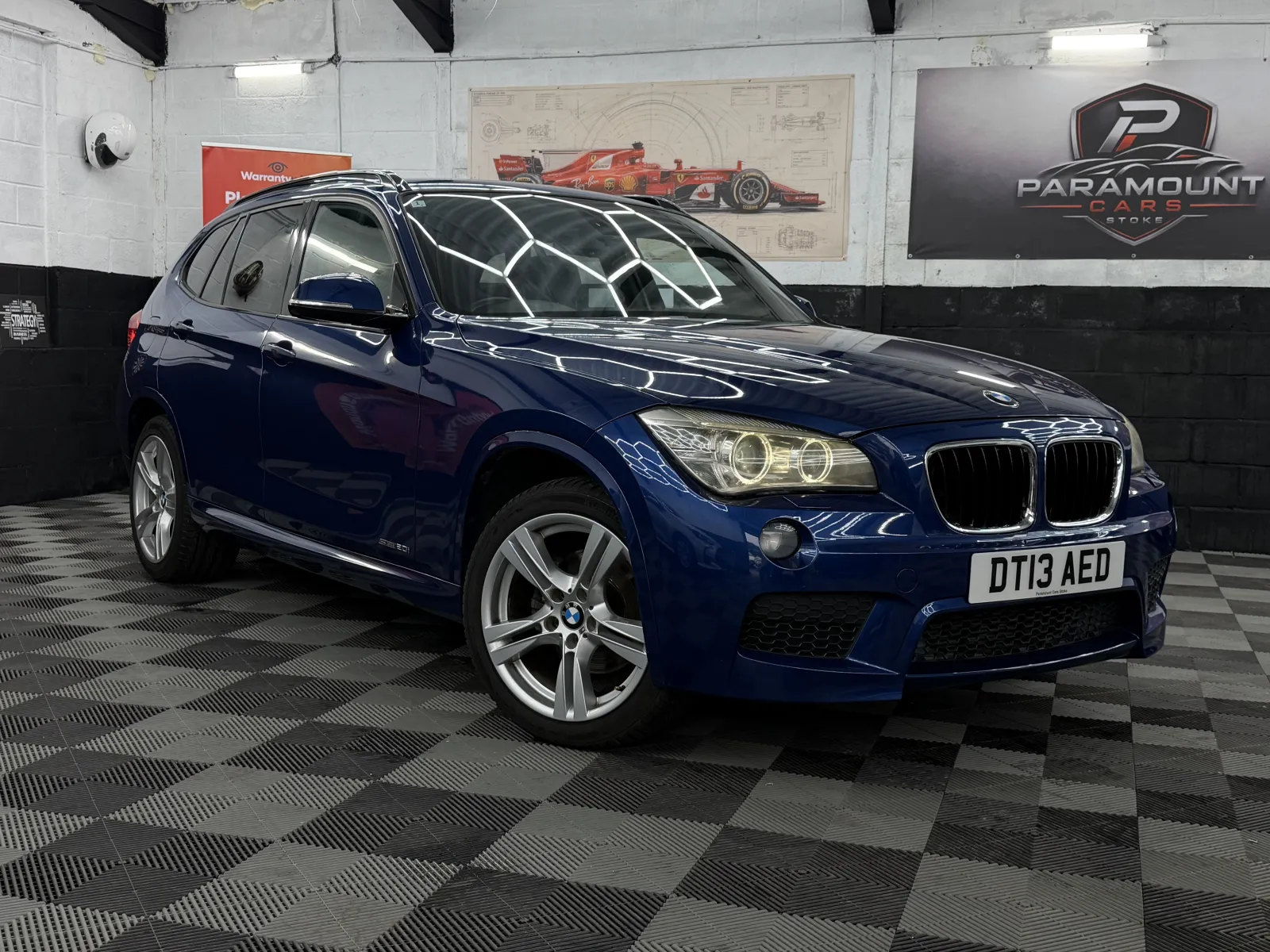 2013 BMW X1 M-SPORT in Blue, photo 3
