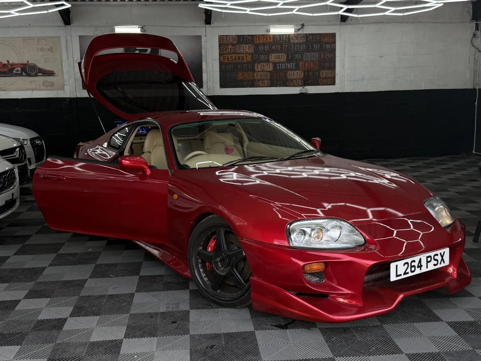 1993 Toyota Supra MK4 Twin Turbo Auto 2JZ-GTE in Candy Red