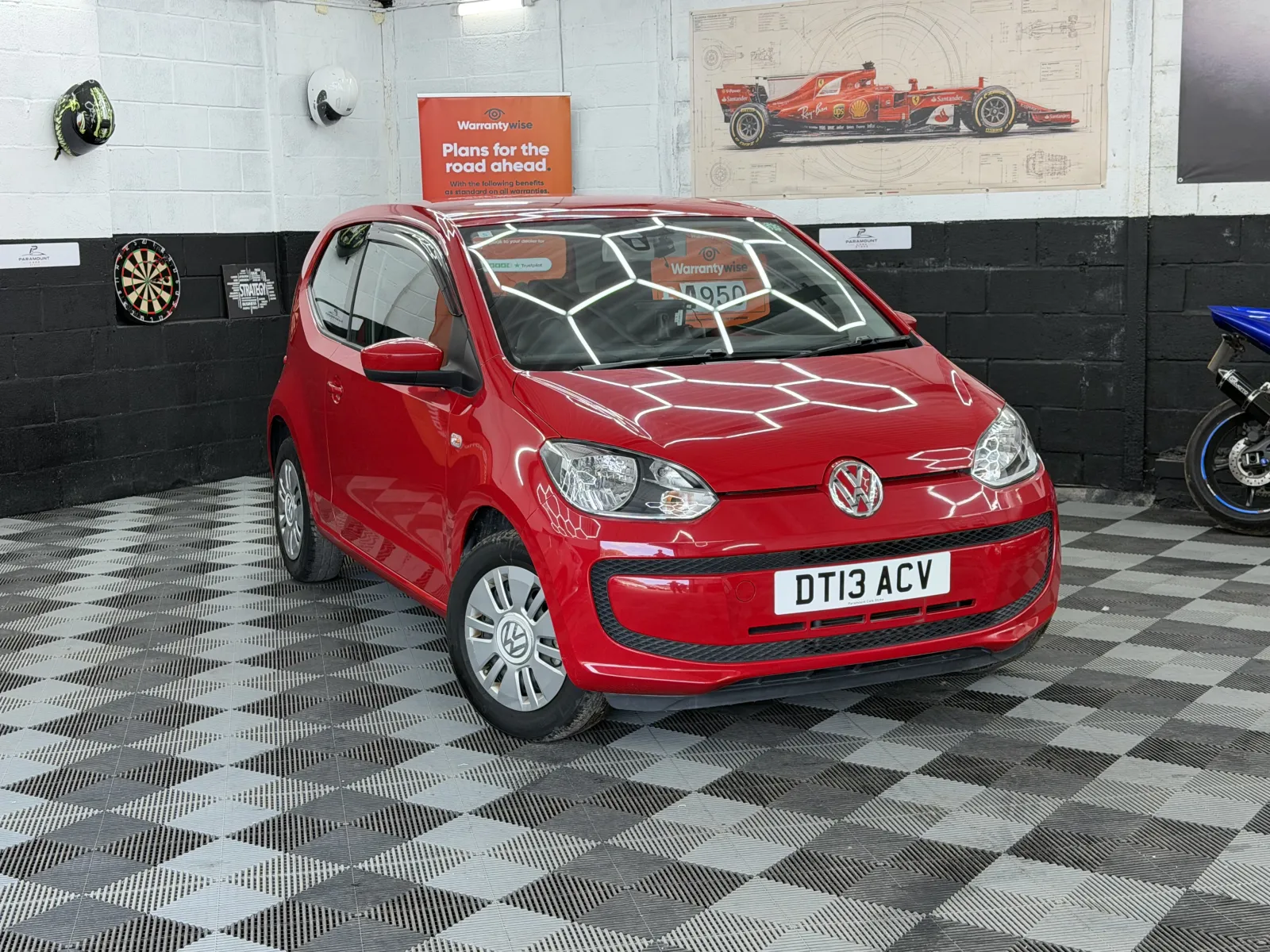 2013 Volkswagen UP in Red
