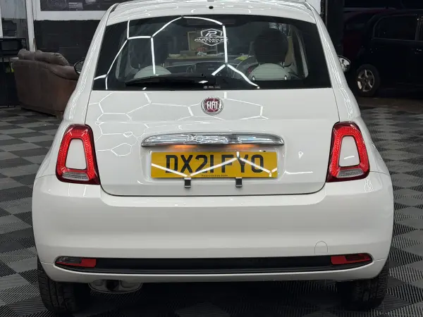 2021 Fiat 500 Automatic in Pearl White, photo 9