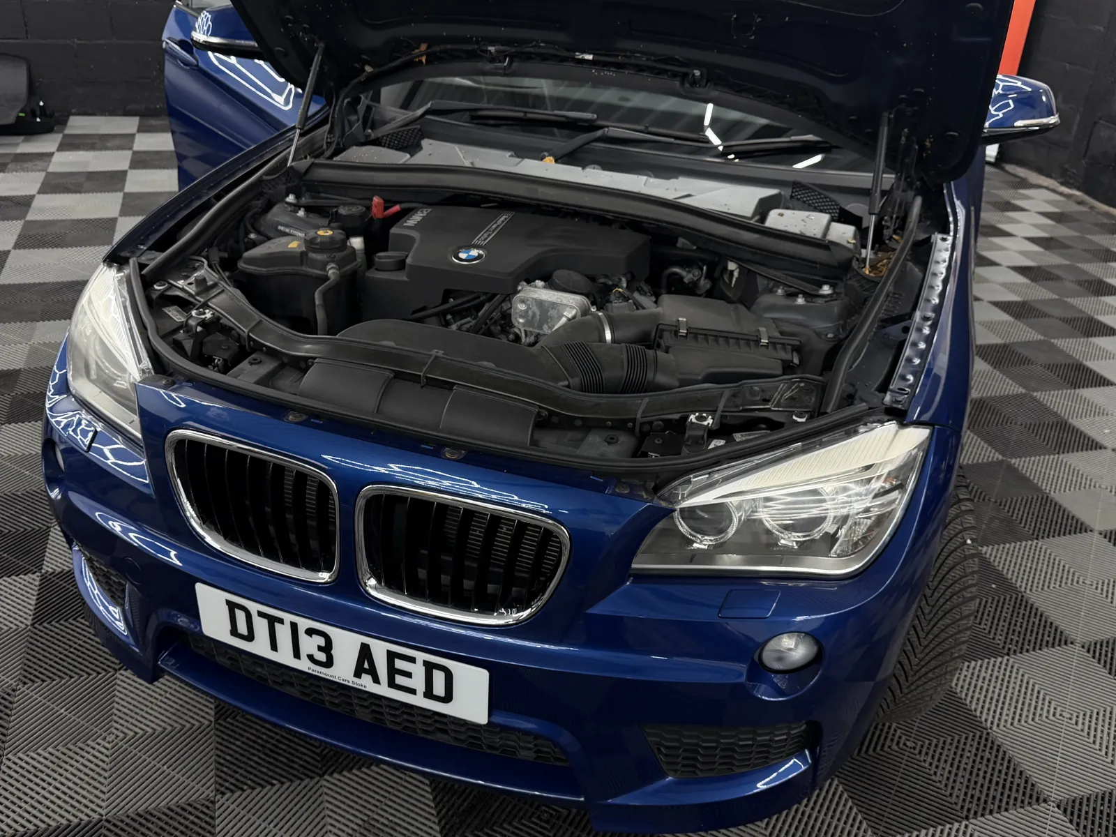 2013 BMW X1 M-SPORT in Blue, photo 2