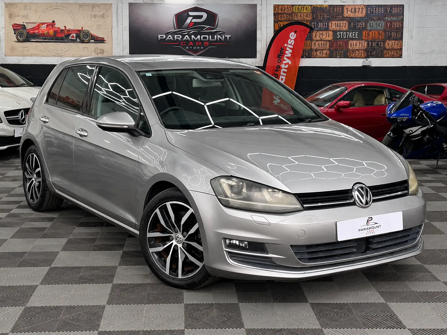 2013 Volkswagen 1.4 TSI BlueMotion Tech SE Edition Hatchback 5dr Petrol DSG Euro 5 (s/s) (122 ps) in Silver, photo 6