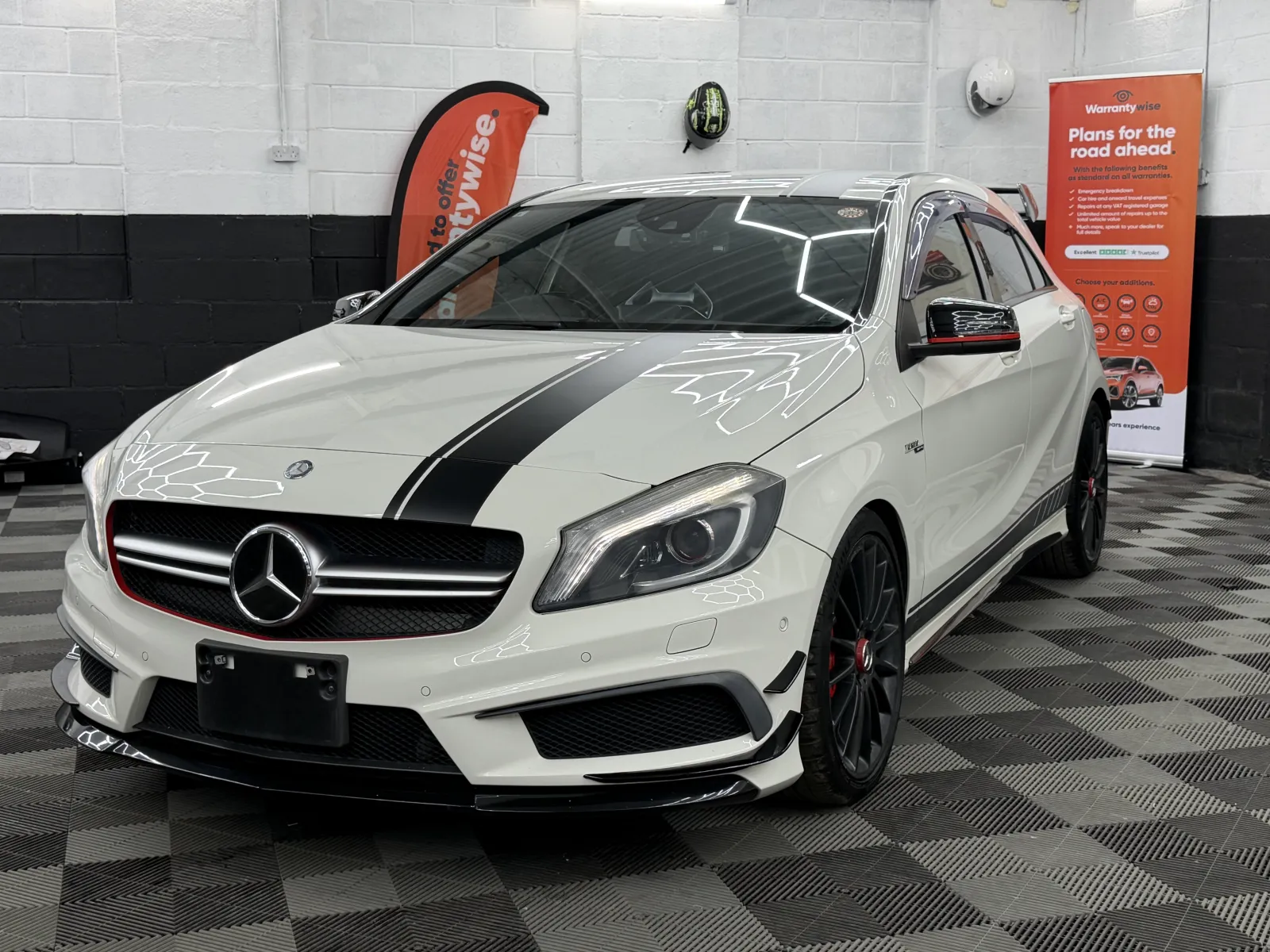 2013 Mercedes A45 AMG EDITION 1 in White, photo 4