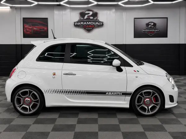 2014 Abarth 595 Competizione Auto 165bhp in White, photo 6