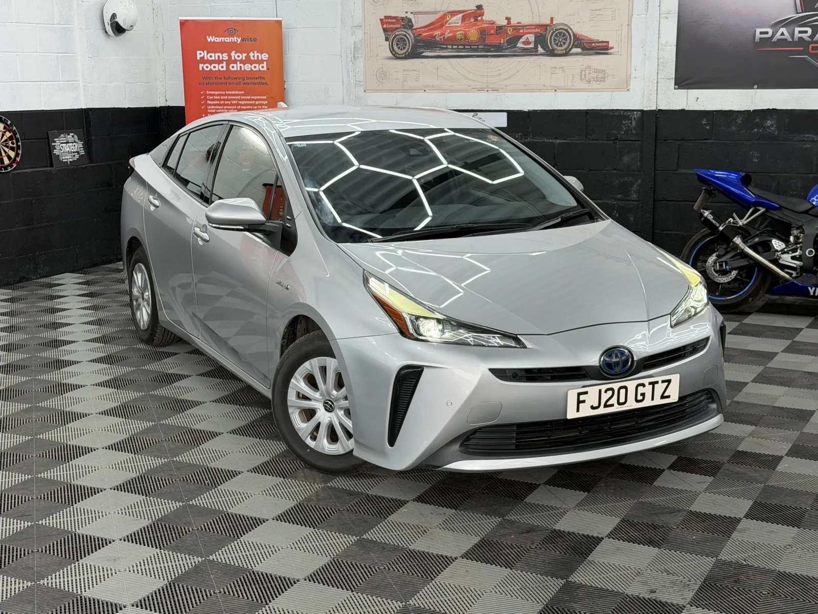 2020 Toyota Prius in Silver