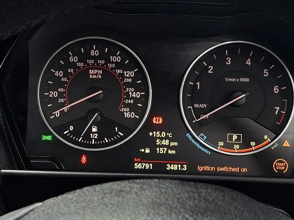 2012 BMW 1 Series 116i SE Auto in Black, photo 8