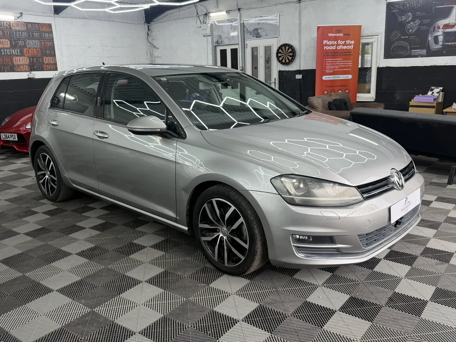 2013 Volkswagen 1.4 TSI BlueMotion Tech SE Edition Hatchback 5dr Petrol DSG Euro 5 (s/s) (122 ps) in Silver, photo 13