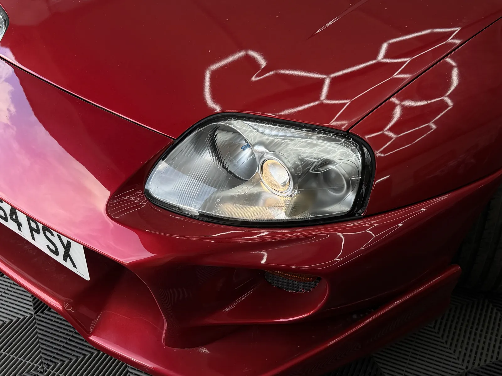 1993 Toyota Supra MK4 Twin Turbo Auto 2JZ-GTE in Candy Red, photo 12