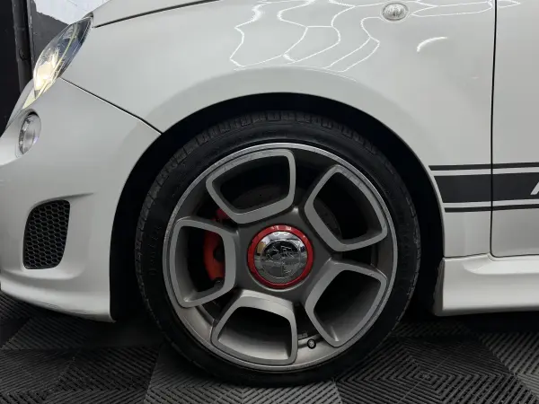 2014 Abarth 595 Competizione Auto 165bhp in White, photo 9
