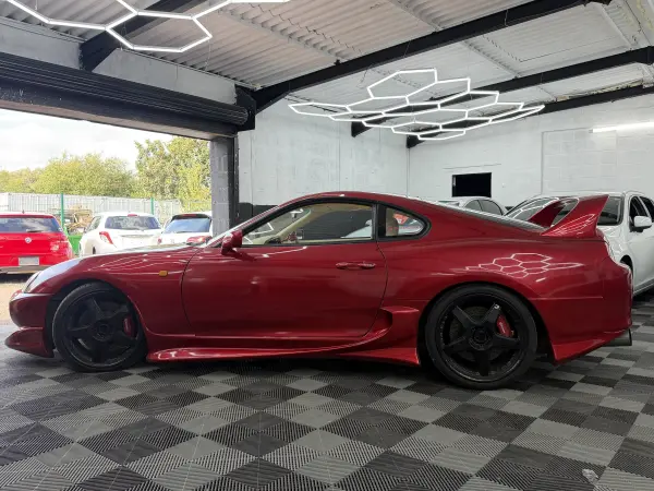 1993 Toyota Supra MK4 Twin Turbo Auto 2JZ-GTE in Candy Red, photo 13