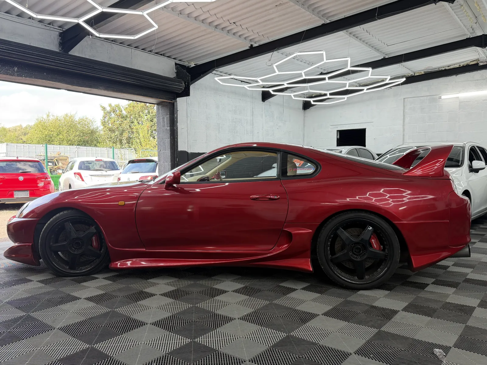 1993 Toyota Supra MK4 Twin Turbo Auto 2JZ-GTE in Candy Red, photo 13