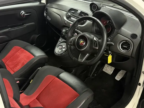 2014 Abarth 595 Competizione Auto 165bhp in White, photo 14