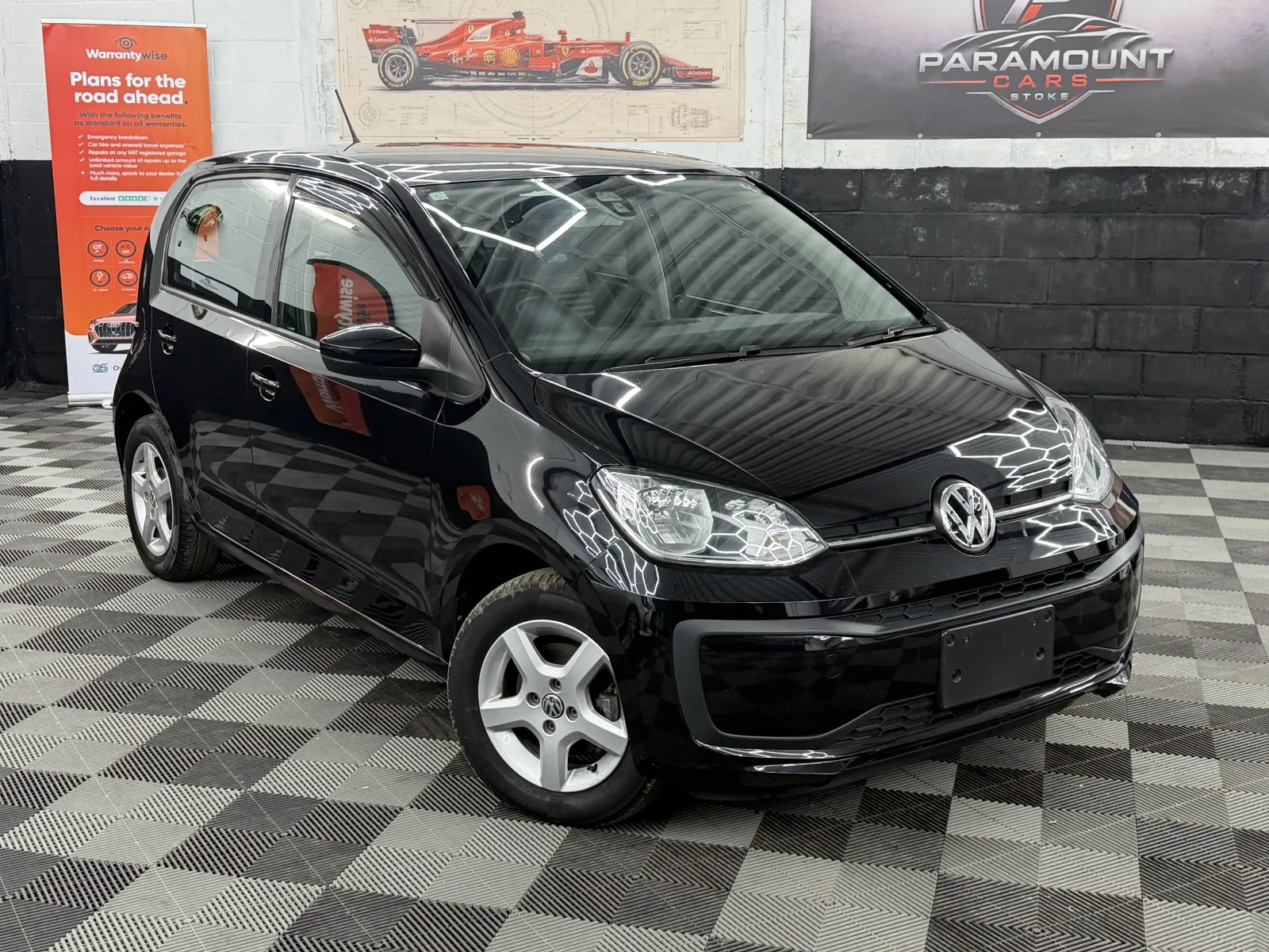 2018 Volkswagen UP in Black