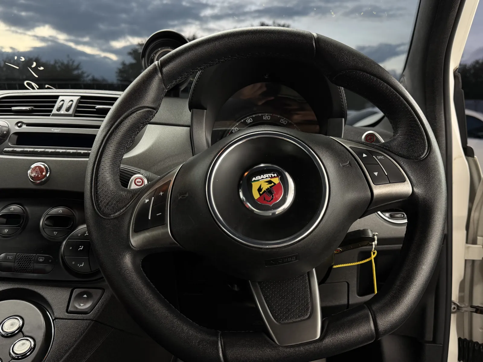 2014 Abarth 595 Competizione Auto 165bhp in White, photo 15
