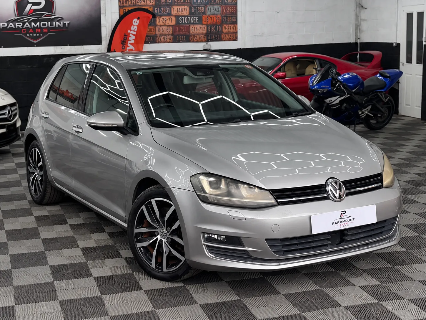 2013 Volkswagen 1.4 TSI BlueMotion Tech SE Edition Hatchback 5dr Petrol DSG Euro 5 (s/s) (122 ps) in Silver, photo 5