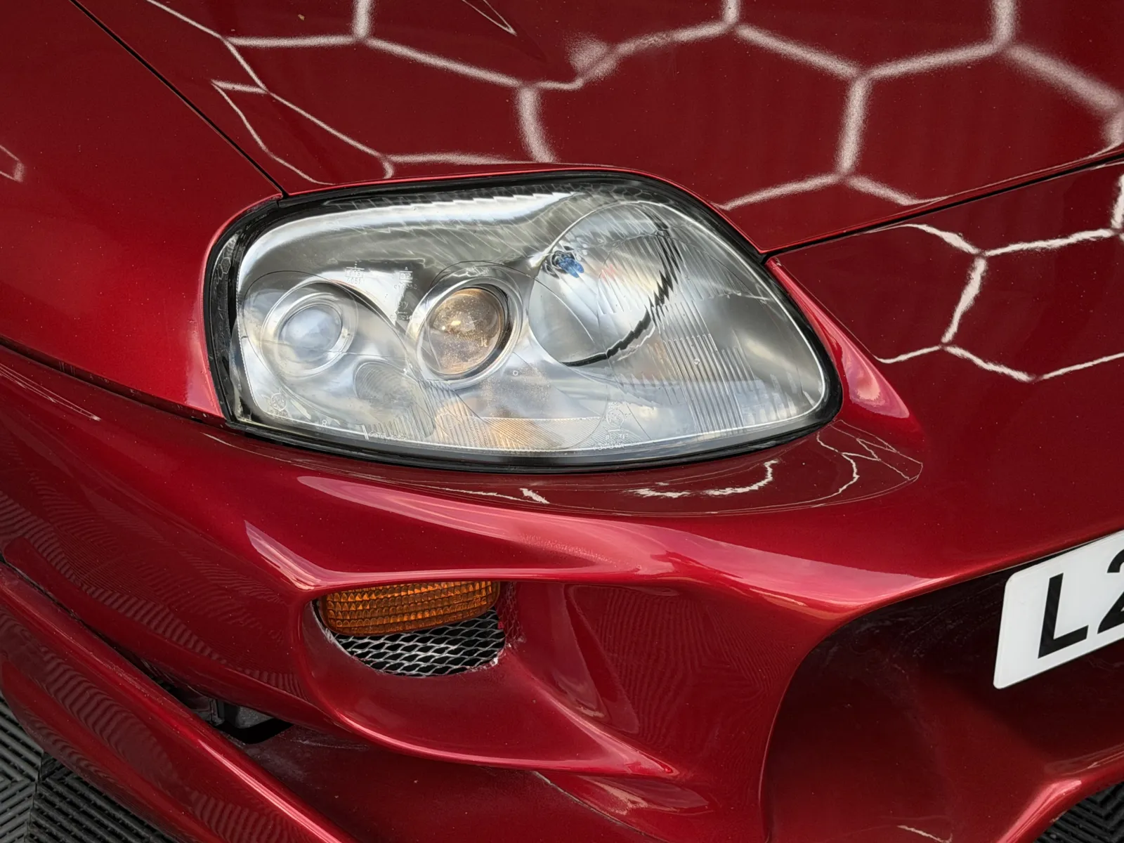 1993 Toyota Supra MK4 Twin Turbo Auto 2JZ-GTE in Candy Red, photo 11
