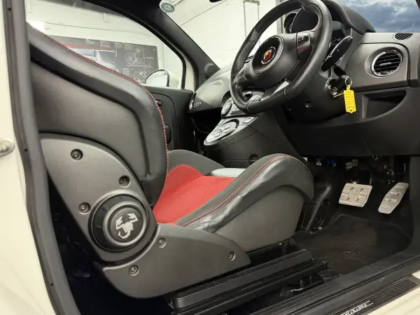 2014 Abarth 595 Competizione Auto 165bhp in White, photo 17