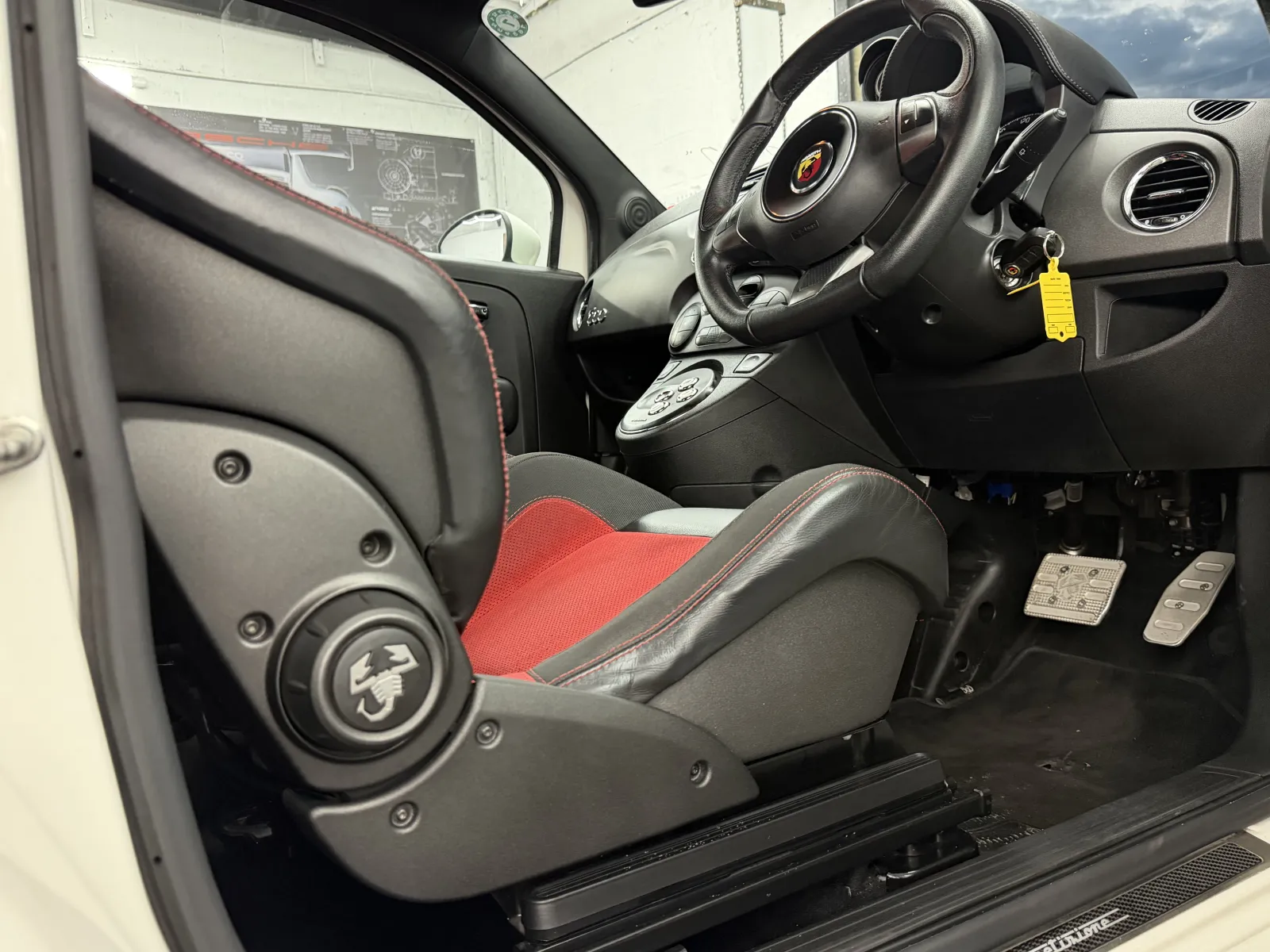 2014 Abarth 595 Competizione Auto 165bhp in White, photo 17