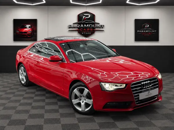 2015 Audi A5 2.0 Quattro Pan-Roof in Red, photo 4