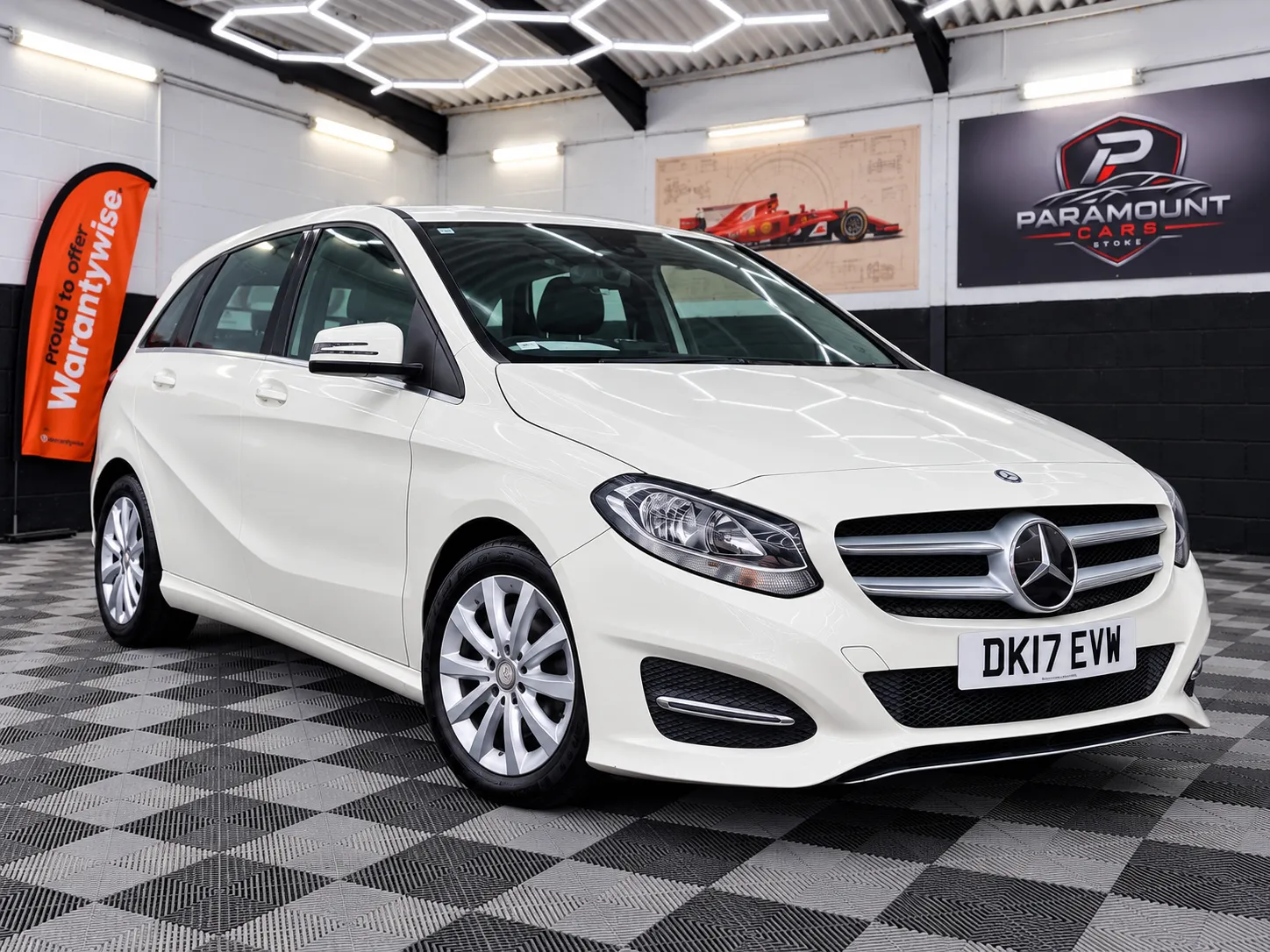 2017 Mercedes-Benz B Class in White