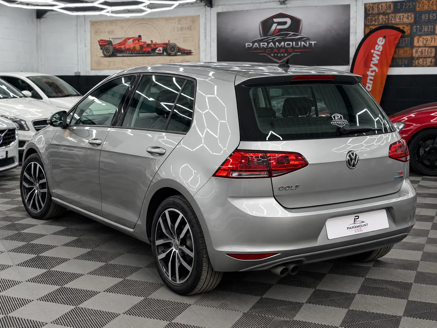 2013 Volkswagen 1.4 TSI BlueMotion Tech SE Edition Hatchback 5dr Petrol DSG Euro 5 (s/s) (122 ps) in Silver, photo 7