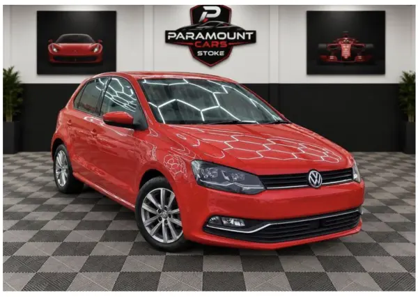 2017 Volkswagen 1.2 TSI BlueMotion Tech Match Euro 6 5DR in Red