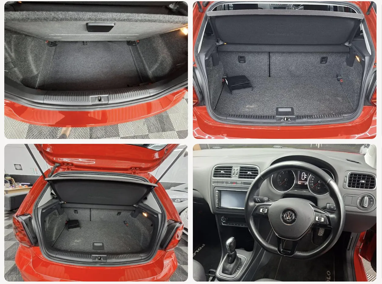 2017 Volkswagen 1.2 TSI BlueMotion Tech Match Euro 6 5DR in Red, photo 6