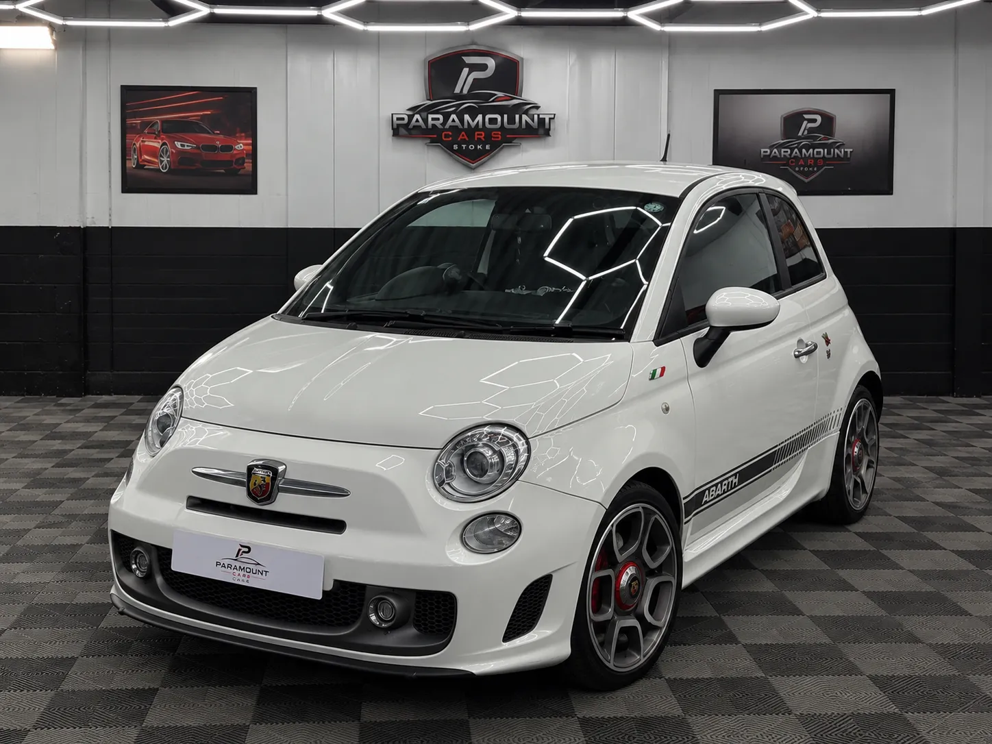 2014 Abarth 595 Competizione Auto 165bhp in White