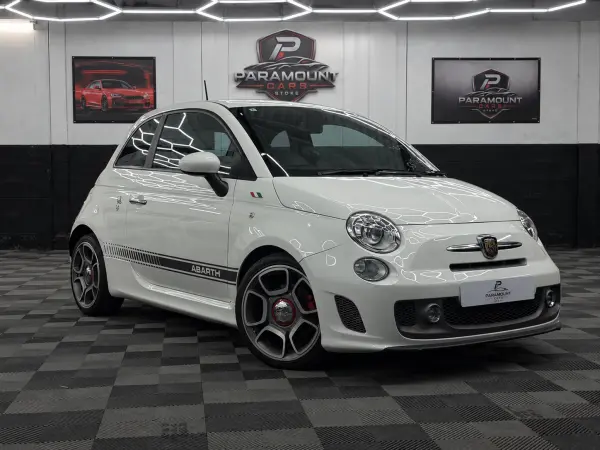 2014 Abarth 595 Competizione Auto 165bhp in White, photo 3