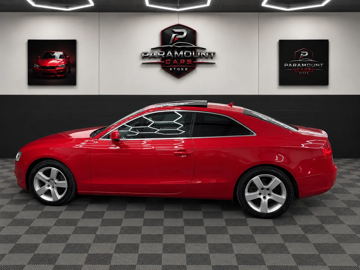 2015 Audi A5 2.0 Quattro Pan-Roof in Red, photo 3